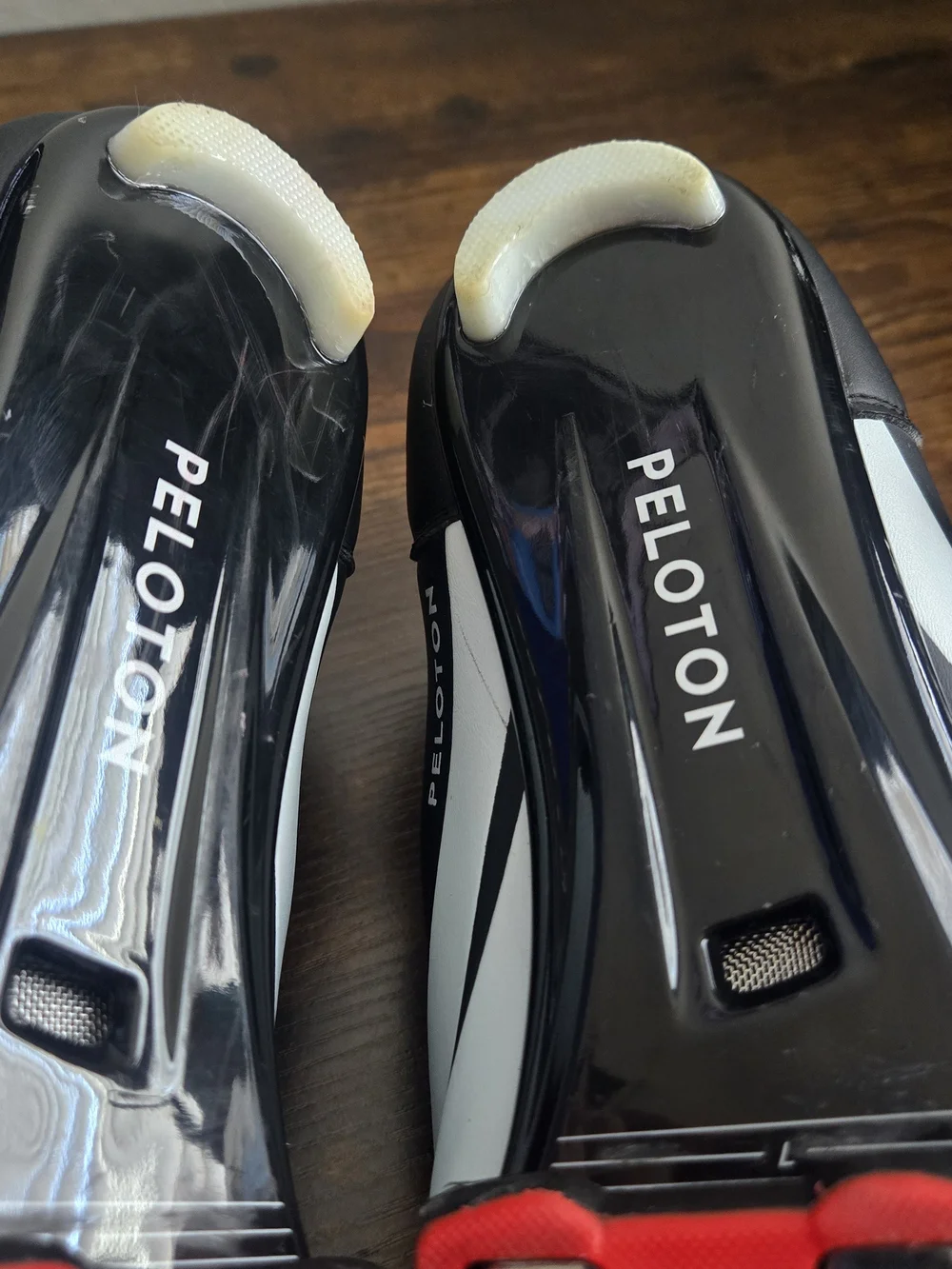 Peloton Indoor Cycling Shoes Size 47 EU / US 13 Men’s - Black/Red w/ Cleats
